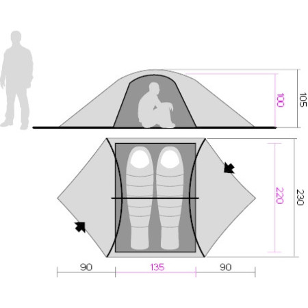Намет Hannah Eagle 2
