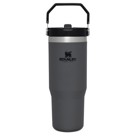 Термокружка Stanley Tumbler se slámkou/brčkem 890 ml сірий