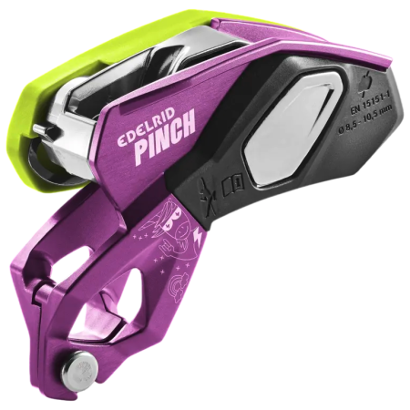 Страхувальний пристрій Edelrid Pinch (violet-oasis) фіолетовий/зелений 296 violet-oasis