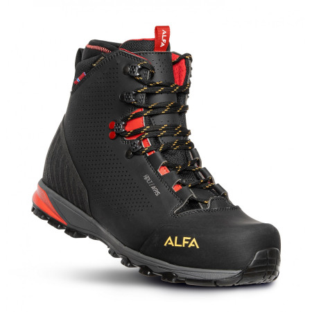 Жіночі туристичні черевики Alfa Holt Aps Gtx чорний/червоний