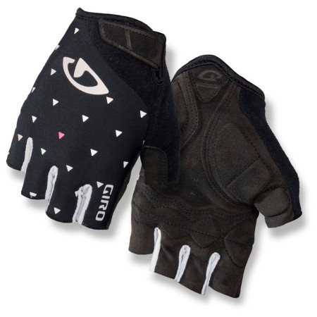 Велосипедні рукавички Giro JagEtte чорний/білий BlackSharktooth