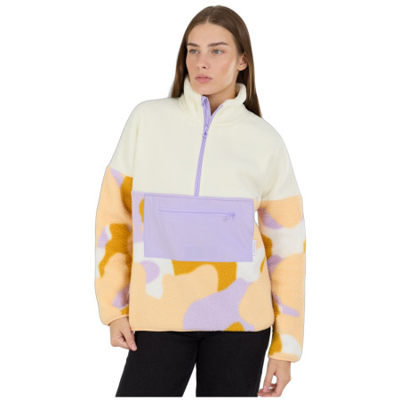 Жіноча толстовка Fundango Riva Hybrid Pullover жовтий/фіолетовий corn cloud