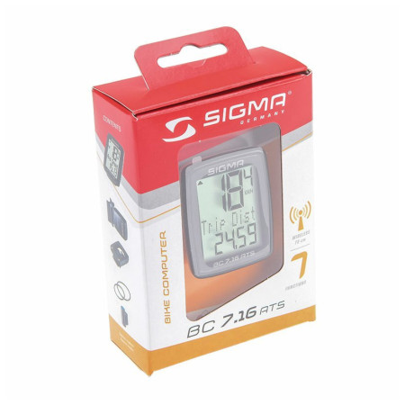 Велокомп'ютер Sigma BC 7.16 ATS bezdrátový