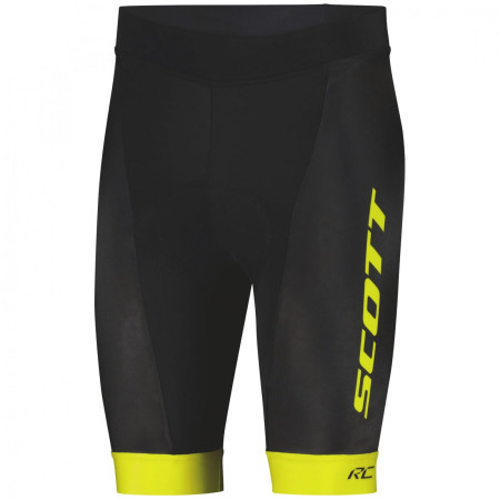 Чоловічі велосипедні шорти Scott M's RC Team ++ чорний/жовтий black/sulphur yellow