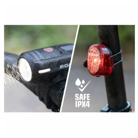 Переднє / заднє світло Sigma Aura 45 USB + Nugget II.