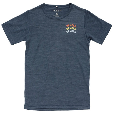 Дитяча футболка Devold Active "Devold Legacy" Tee Jr темно-синій NIGHT