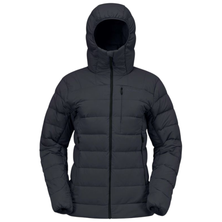 Жіноча пухова куртка Norrona femund down700 Zip Hood чорний Caviar Black