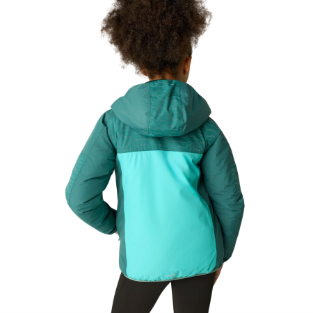 Дитяча зимова куртка Regatta Illuma Reflective Jacket Mediterranea/Turquoise