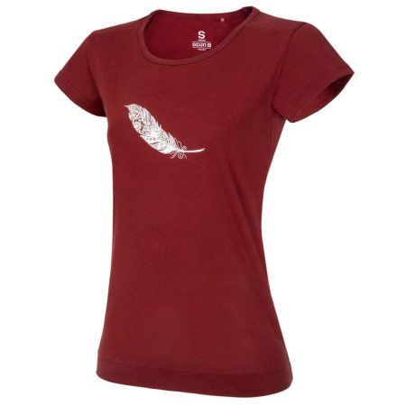Жіноча футболка Ocún Classic T Organic Women бордовий