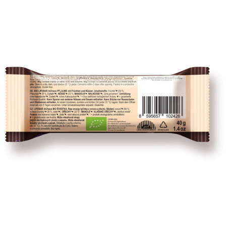 Енергетичний батончик Lifefood Švestková RAW BIO 40 g