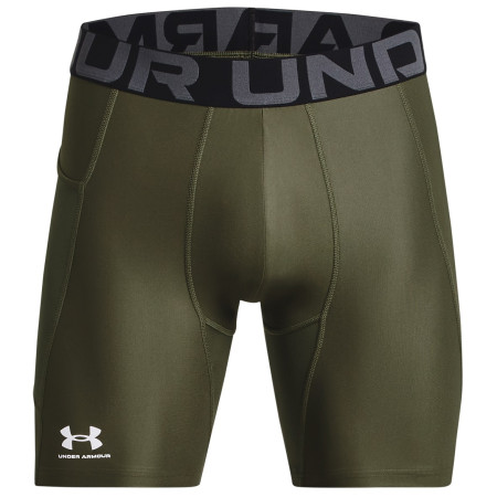 Чоловічі функціональні боксерки Under Armour HG Armour Shorts темно-зелений MarineODGreen/White
