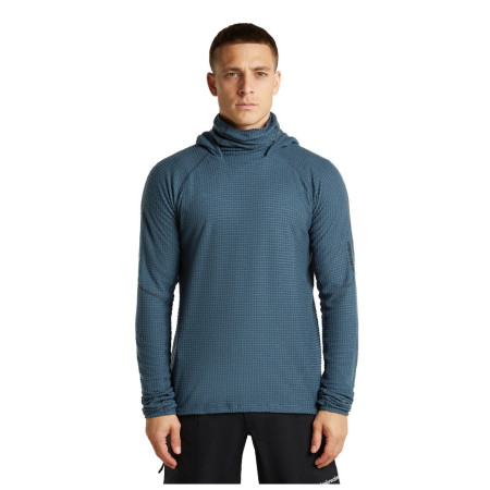 Чоловіча толстовка Icebreaker Men Mer 400 RealFleece Grid Pulover Hood