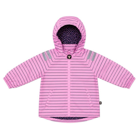 Дитяча куртка DucKsday Rainjacket Em рожевий Pink/Green