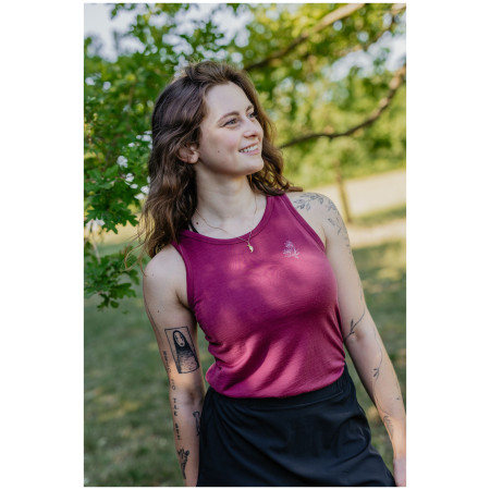 Жіночий топ MOOA Merino Lyolite Edelweiss 150