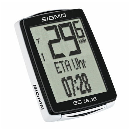 Cyklocomputer Sigma BC 16.16 drátový černá