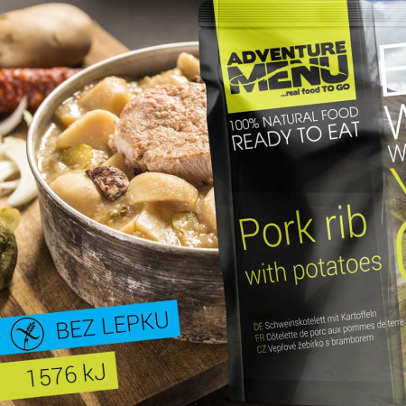 Готова їжа Adventure Menu Свинячі ребра з картоплею 400 г