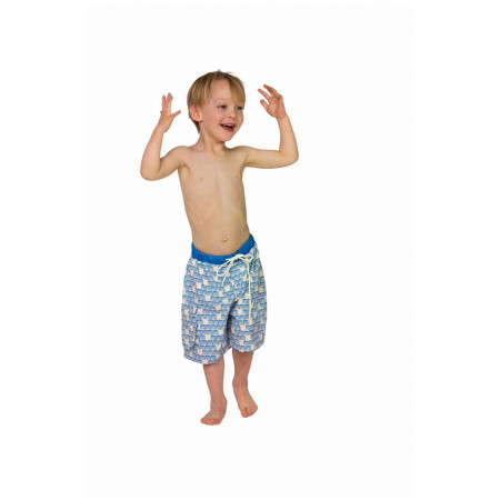 Дитячий купальник DucKsday Manta Boardshort Boy синій/білий Blue/Off White