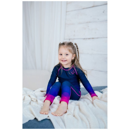 Дитяча функціональна футболка WAMU Mozaika purple