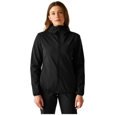 Жіноча функціональна толстовка Dare 2b Iced Softshell чорний Black