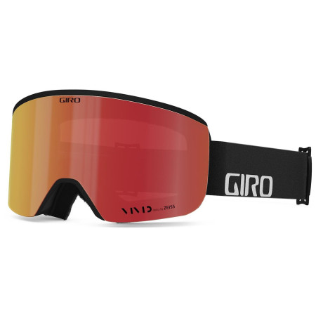 Лижна маска Giro Axis Black Wordmark Vivid Ember/Vivid Infrared (2skla)