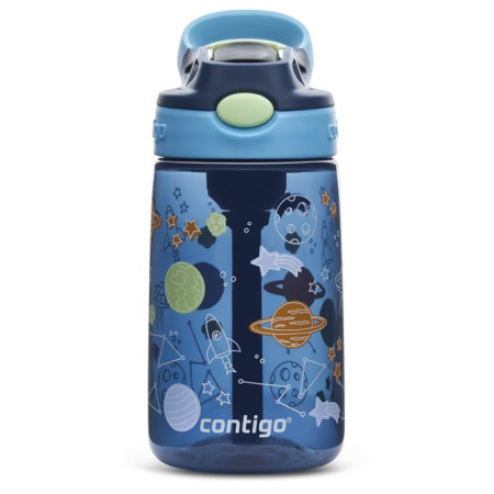 Дитяча пляшечка Contigo Easy Clean 420ml синій bleueberry cosmos