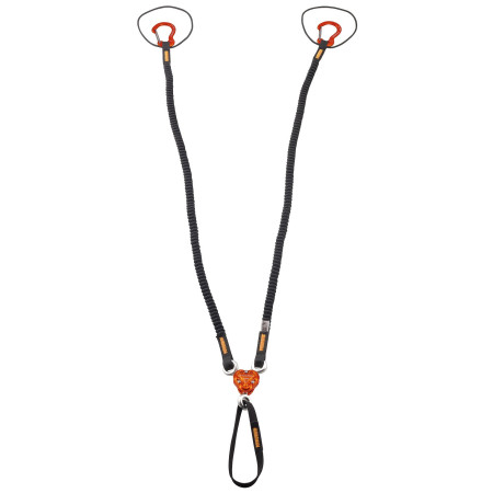 Петля Camp X-Gyro Leash - 92/147 Cm чорний/помаранчевий