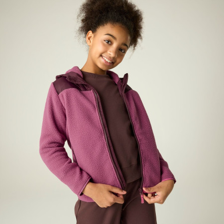 Дитяча толстовка Regatta Myla Hybrid Jacket Fig/Violet