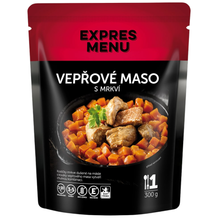 Готова їжа Expres menu Свинина з морквою 300 г.