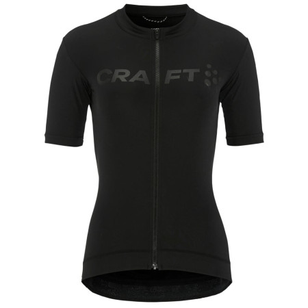 Жіноча велофутболка Craft W Endur Logo чорний Black