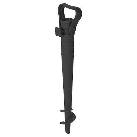 Vrták do země na slunečník Bo-Camp Umbrella Auger Plastic černá black/gray