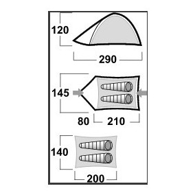 Намет Husky Bizam 2 Army