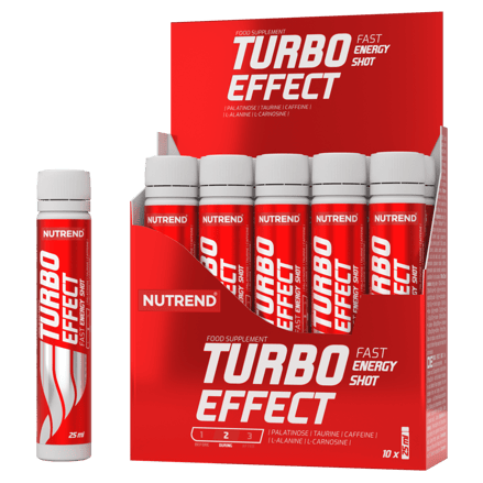 Енергетичний гель Nutrend Turbo Effect Shot 10x25 ml
