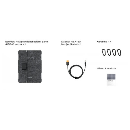 Сонячна панель EcoFlow 45W