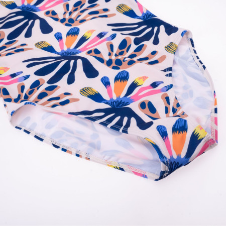 Дитячий купальник Aquawave Salava Jr - Summer Beige Flower Print