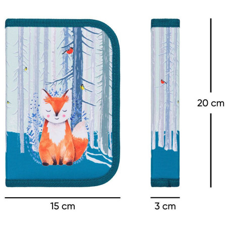 Шкільний пенал Baagl Klasik (dvě chlopně)