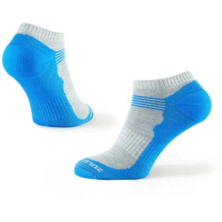 Шкарпетки Zulu Merino Summer синій/сірий blue/grey