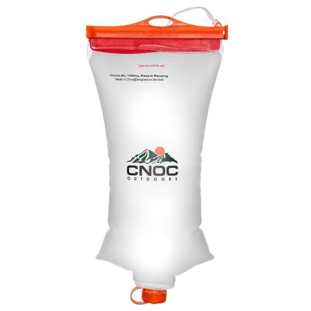 М'яка пляшка CNOC Vecto 2l Water Container білий/помаранчевий