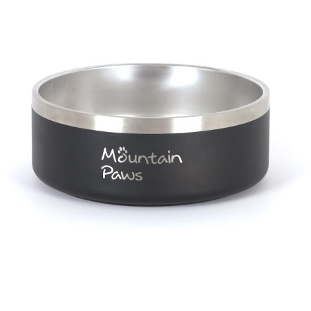 Миска для собаки Mountain Paws Basecamp Dog Bowl чорний/срібний Black