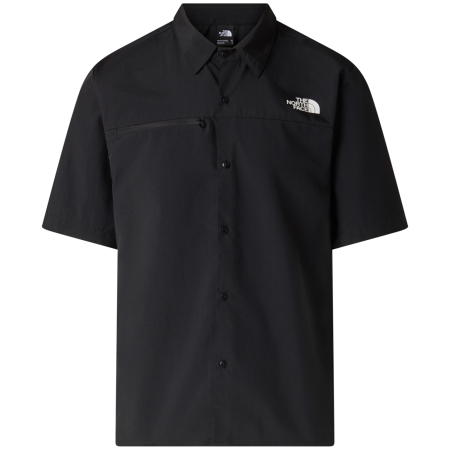 Чоловіча сорочка The North Face Packable Short Sleeve Shirt чорний TNF BLACK