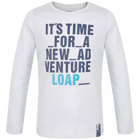 Дитяча футболка Loap Binus сірий Gray