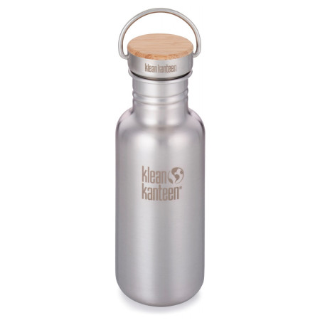 Пляшка з нержавіючої сталі Klean Kanteen Reflect w/Bamboo Cap 532 ml