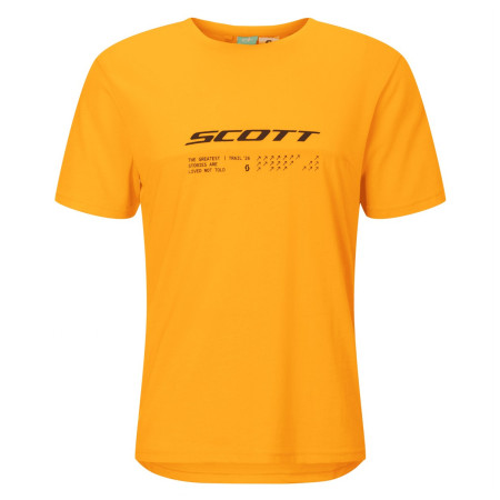 Чоловіча велофутболка Scott Tee M's Vertic DRI SS помаранчевий gleam orange