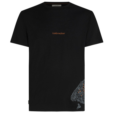 Чоловіча футболка Icebreaker Men Merino 150 Tech Lite SS Tee 30th Anniversary чорний Black