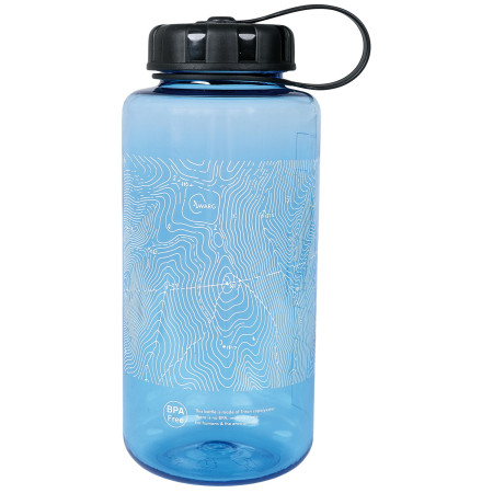 Пляшка Warg Lines Tritan Wide 1L синій blue