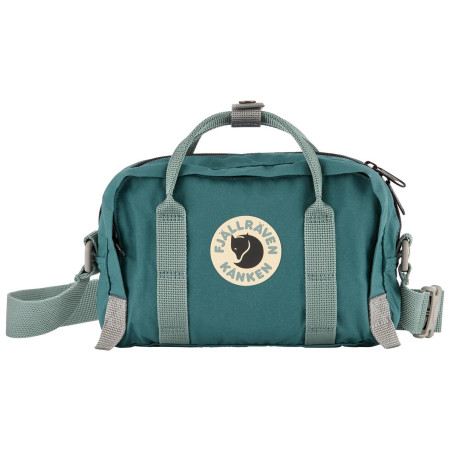 Сумка через плече Fjällräven Kånken Koncept Crossbody зелений Teal-Frost Green