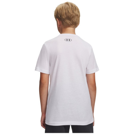 Дитяча функціональна футболка Under Armour UA B Patch Pack Wm SS White