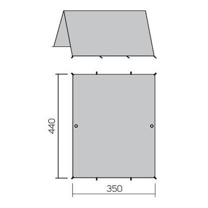 Брезент Hannah Skyline 4