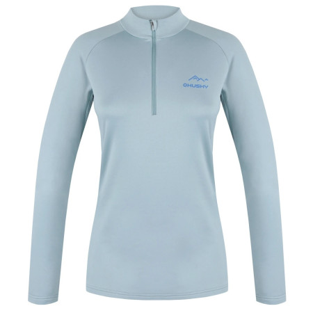 Жіноча функціональна футболка Husky Tromi zip L блакитний faded mint