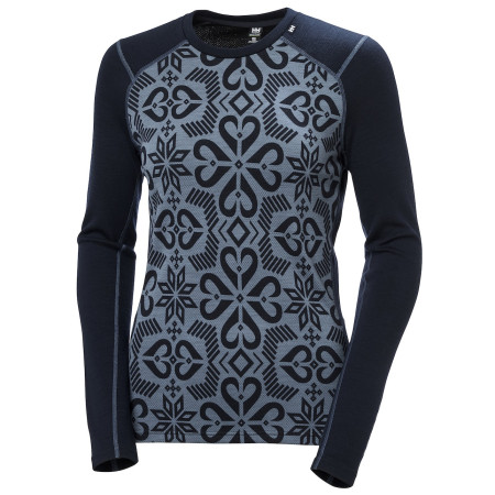 Жіноча функціональна футболка Helly Hansen W Lifa Merino Midw Gra Crew