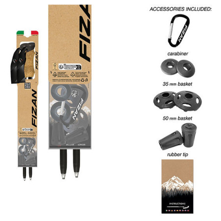 Трекінгові палиці Fizan Compact 4